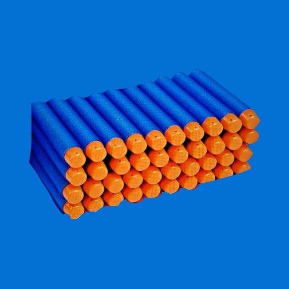3 Nerf Soft Bullet Reload Clips 18 Clips Plus 36 NIP Bullets - Picture 3 of 3